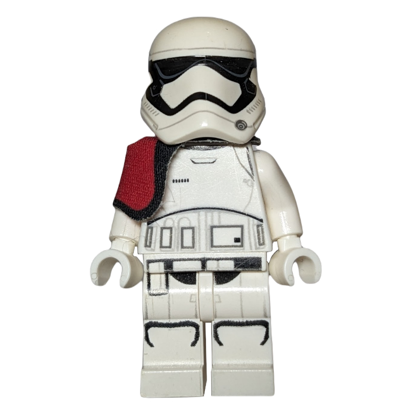 Officier Stormtrooper, premier ordre, chaudron rouge foncé (Stormtrooper Officer, First Order, Dark Red Pauldron)