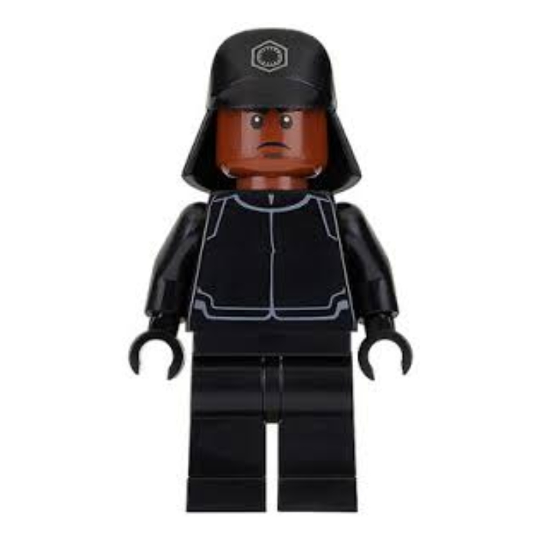 Membre d'équipage de premier ordre, peau brun rougeâtre, chapeau noir (First Order Crew Member, Reddish Brown Skin, Black Hat)