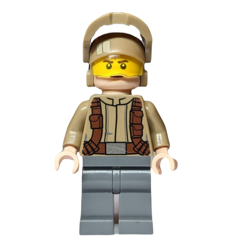Soldat de résistance, casque beige foncé, chemise beige foncé (Resistance Soldier, Dark Tan Helmet, Dark Tan Shirt)