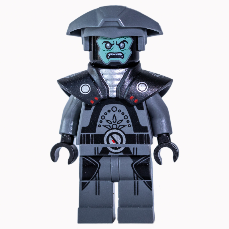 Inquisiteur impérial cinquième frère - gris bleu foncé (Imperial Inquisitor Fifth Brother - Dark Bluish Grey)