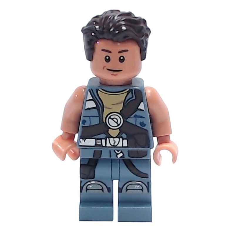 Zander, veste bleu sable (Zander, Sand Blue Jacket)