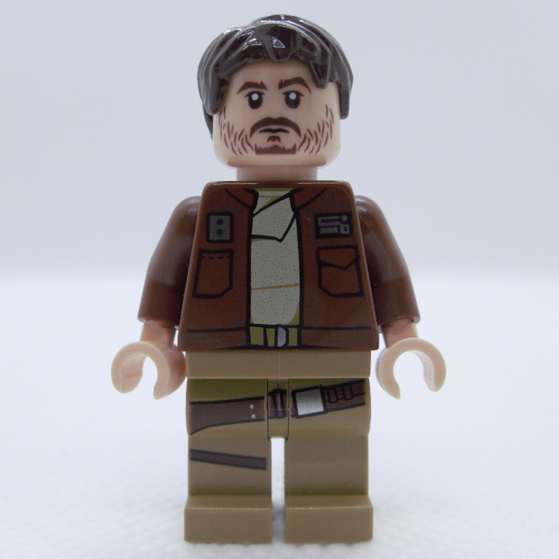 Cassian Andor en veste brun rougeâtre (Cassian Andor in Reddish Brown Jacket)