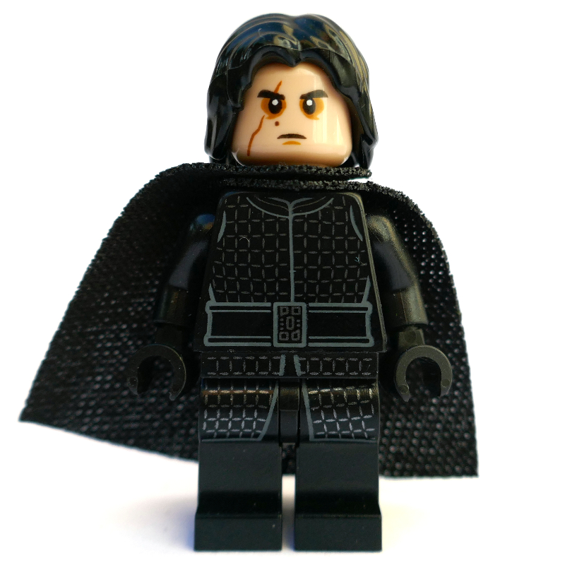 Kylo Ren, mains noires, cape 19888 (Kylo Ren, Black Hands, 19888 Cape)