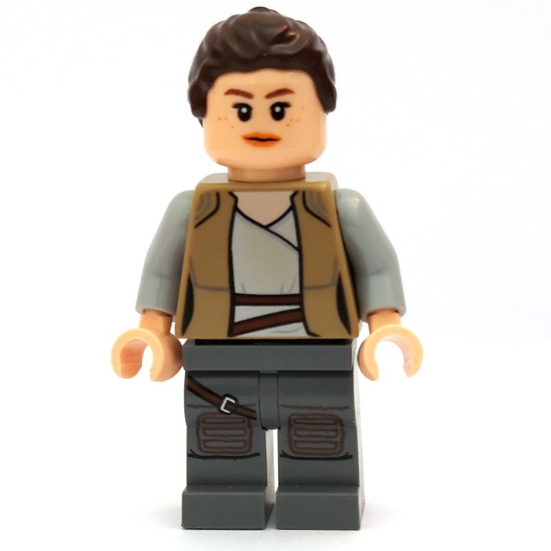 Rey, veste beige foncé (Rey, Dark Tan Jacket)