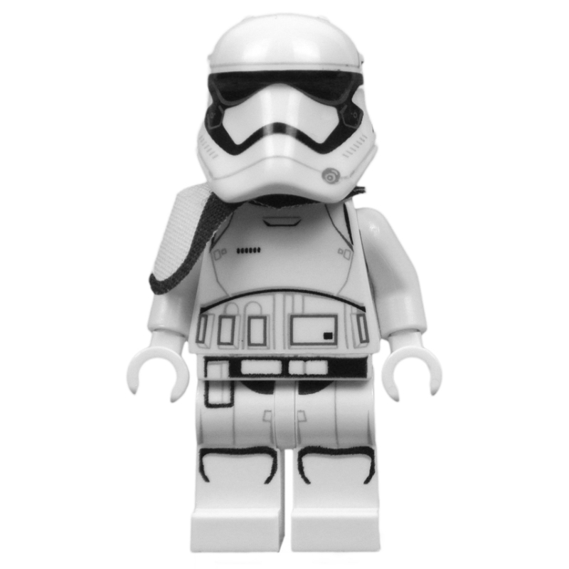 Stormtrooper chef d'escouade, premier ordre, épaulière blanche (Stormtrooper Squad Leader, First Order, White Pauldron)