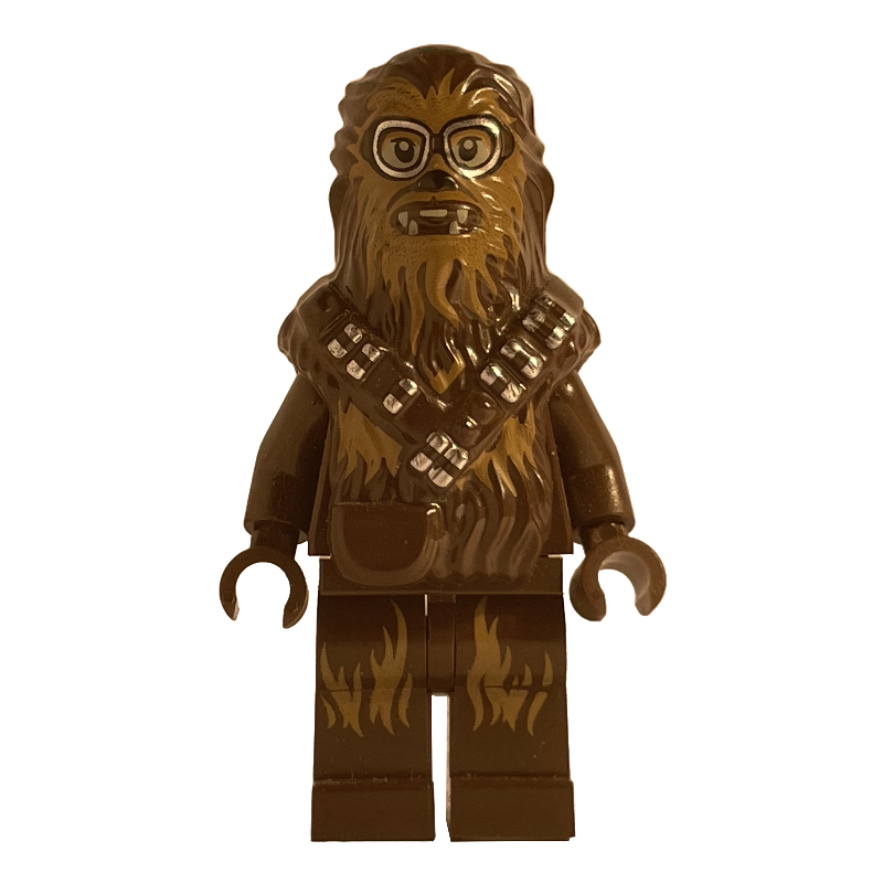 Chewbacca, bandoliers croisés et lunettes de protection (Chewbacca, Crossed Bandoliers and Goggles)