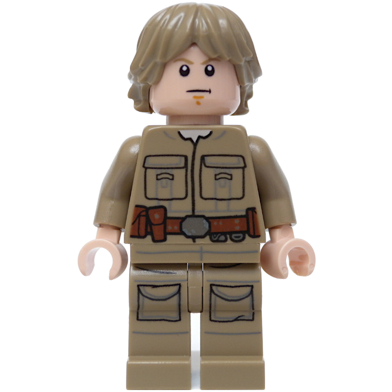 Luke Skywalker, tenue de ville nuage, chemise beige foncé (Luke Skywalker, Cloud City Outfit, Dark Tan Shirt)