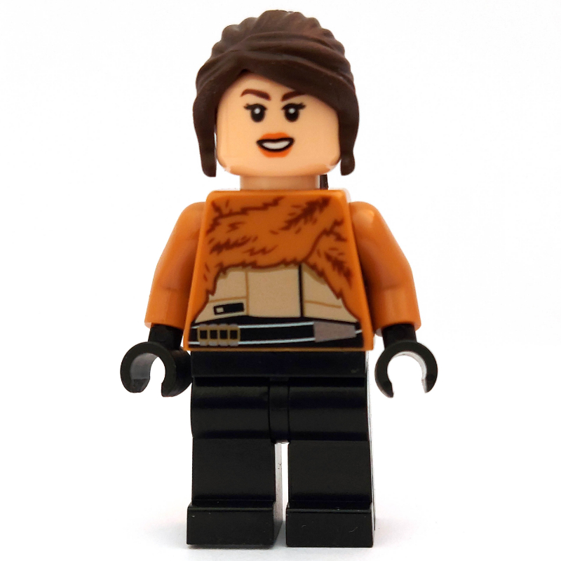 Qi'ra, manteau moyen de fourrure de nougat (Qi'ra, Medium Nougat Fur Coat)