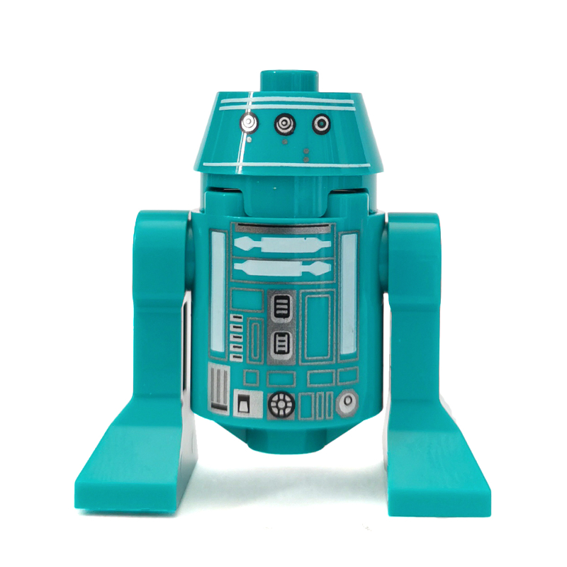 Astromécano droïde, k3-r1, turquoise foncé (Astromech Droid, K3-R1, Dark Turquoise)