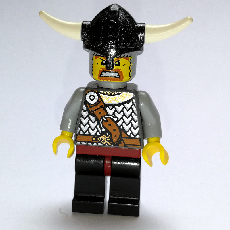 Viking warrior - cotte de mailles, bande rouge (Viking Warrior - Chain Mail, Red Band)