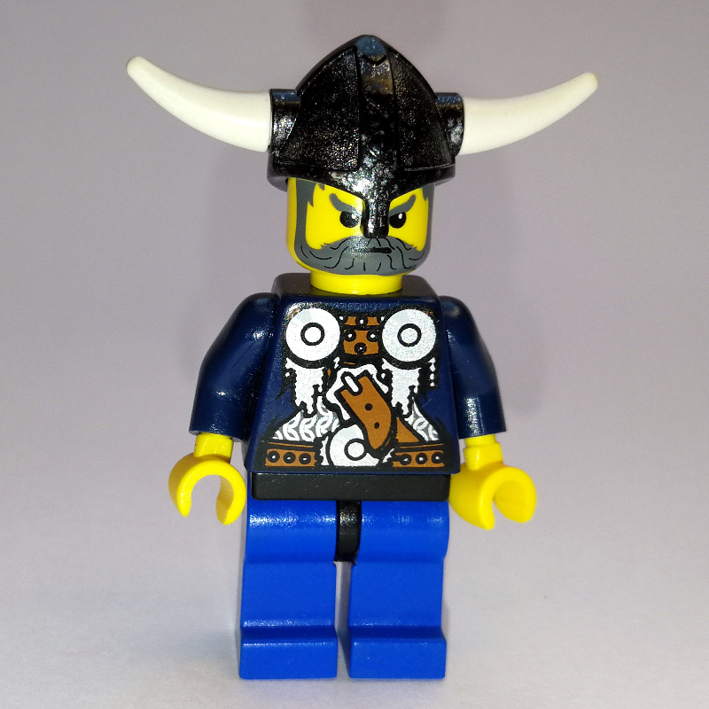 Viking warrior - armure, bras bleu sable (Viking Warrior - Armour, Sand Blue Arms)