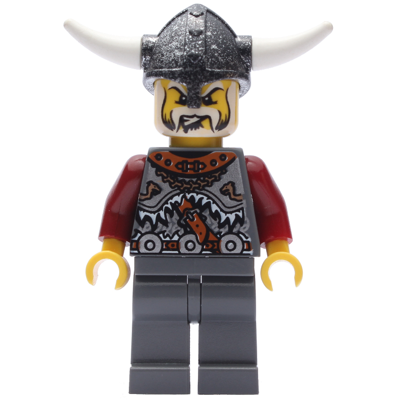 Viking warrior - armure, bras rouge foncé (Viking Warrior - Armour, Dark Red Arms)