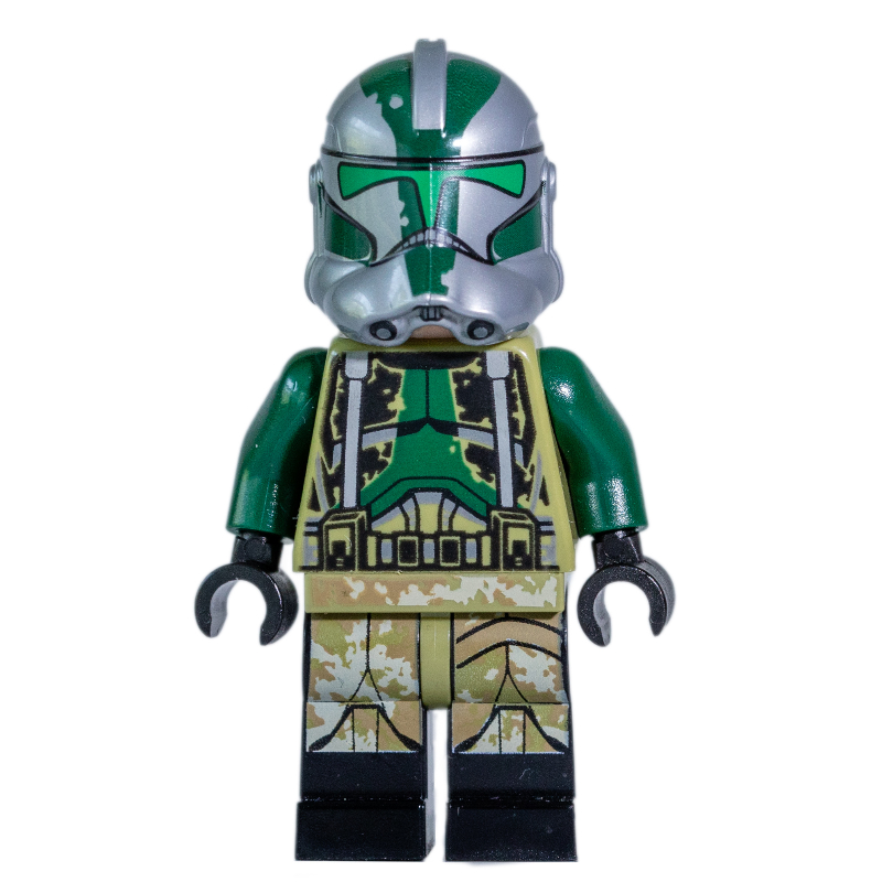 Clone commandant gre, armure kashyyyk, sangle de jambe beige foncé (Clone Commander Gree, Kashyyyk Armor, Dark Tan Leg Strap)