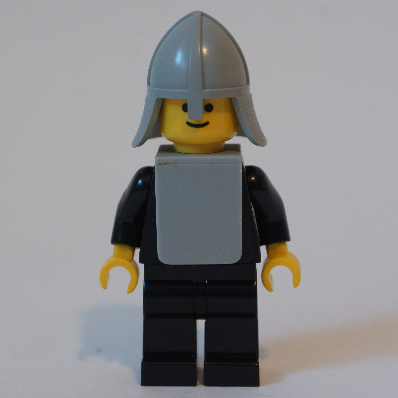 Chevalier (château jaune) - noir (Knight (Yellow Castle) - Black)
