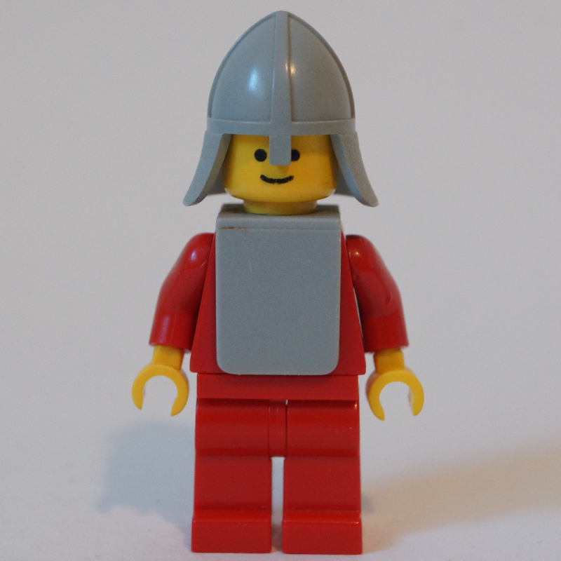Chevalier (château jaune) - rouge (Knight (Yellow Castle) - Red)