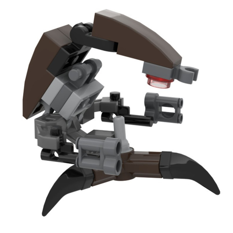 Droïdeka / destroyer droïde, brun foncé (Droideka / Destroyer Droid, Dark Brown Shell)