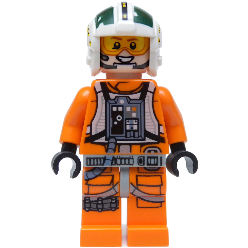 Antilles compensées, jambes imprimées, mains noires (Wedge Antilles, Printed Legs, Black Hands)