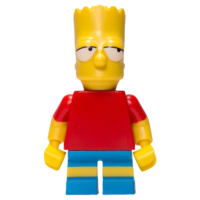 Bart simpson avec les yeux à moitié fermés (Bart Simpson with Half Closed Eyes)