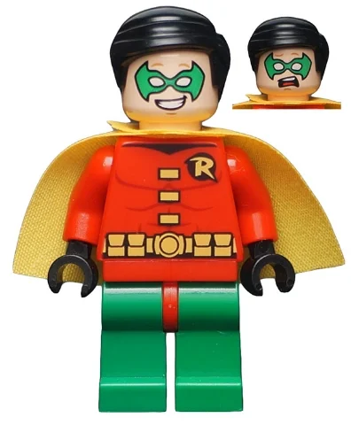 Rouge-gorge avec cape très courte (3626cpr1766 tête) (Robin with Very Short Cape (3626cpr1766 Head))
