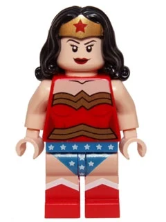 Wonder Woman — tête de tenon ouverte (Wonder Woman - Blocked Open Stud Head)