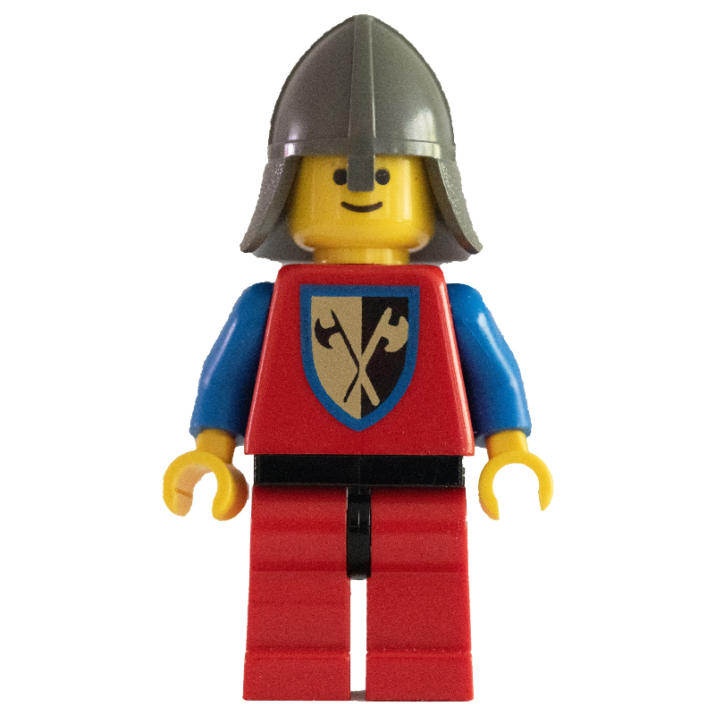 Chevalier ( hache crusader) - jambes rouges, protège-cou (Knight (Crusader Axe) - Red Legs, Neck-Protector)