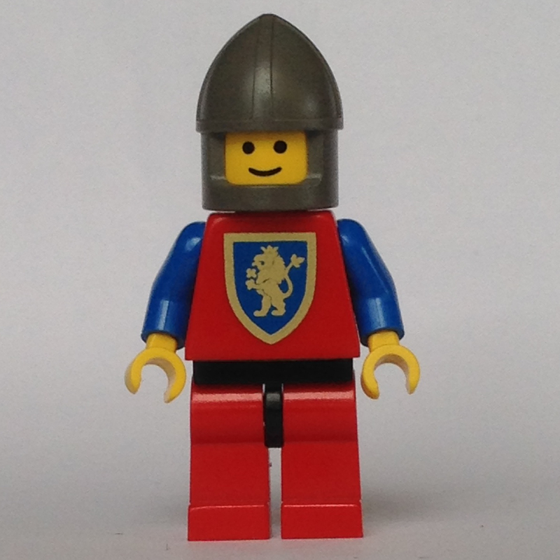 Chevalier (crusader lion) - jambes rouges, menton-garde (Knight (Crusader Lion) - Red Legs, Chin-Guard)