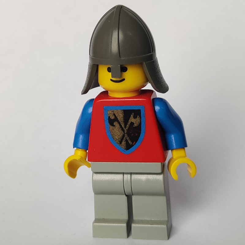 Knight (crosader hache) - jambes gris clair (Knight (Crusader Axe) - Light Gray Legs)