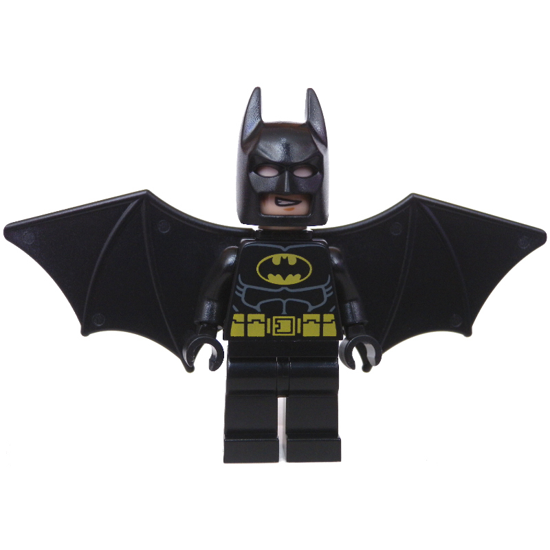Batman, costume noir, capot noir, ailes, bandeau blanc (Batman, Black Suit, Black Cowl, Wings, White Headband)