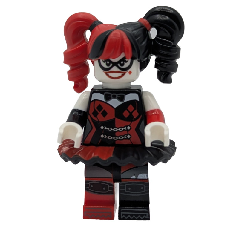 Harley Quinn avec tutu noir et rouge (Harley Quinn with Black and Red Tutu)
