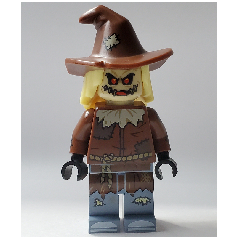 L’Épouvantail avec jambes bleu sable (Scarecrow with Sand Blue Legs)
