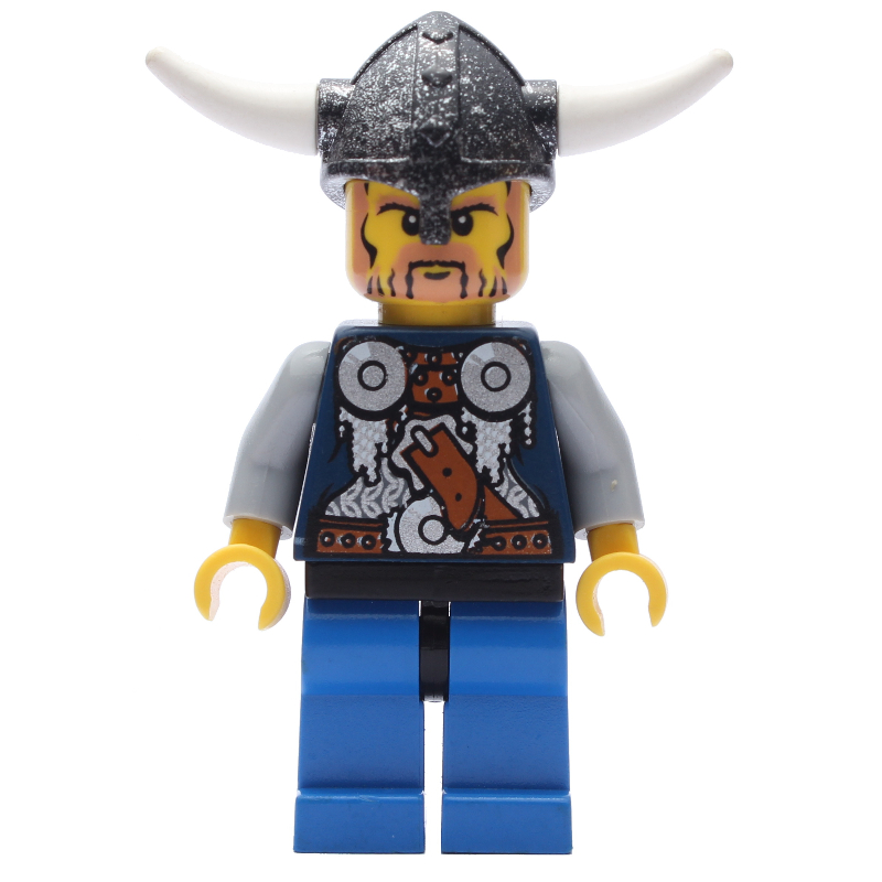 Viking guerrier - armure, bras bleu sable. jambes bleues (Viking Warrior - Armour, Sand Blue Arms. Blue Legs)