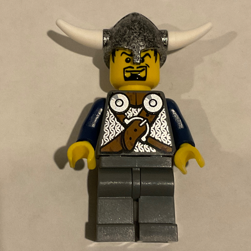 Viking warrior - armure, ceintures, bras bleu foncé, jambes gris foncé (Viking Warrior - Armour, Belts, Dark Blue Arms, Dark Gray Legs)