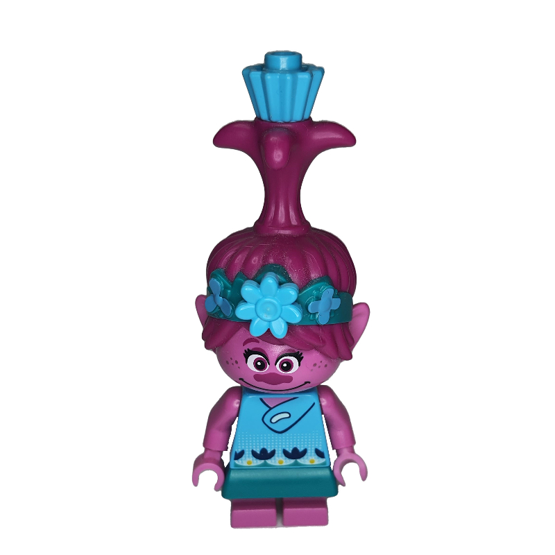 Trolls - coquelicot avec cupcake, fleur (Trolls - Poppy with Cupcake, Flower)