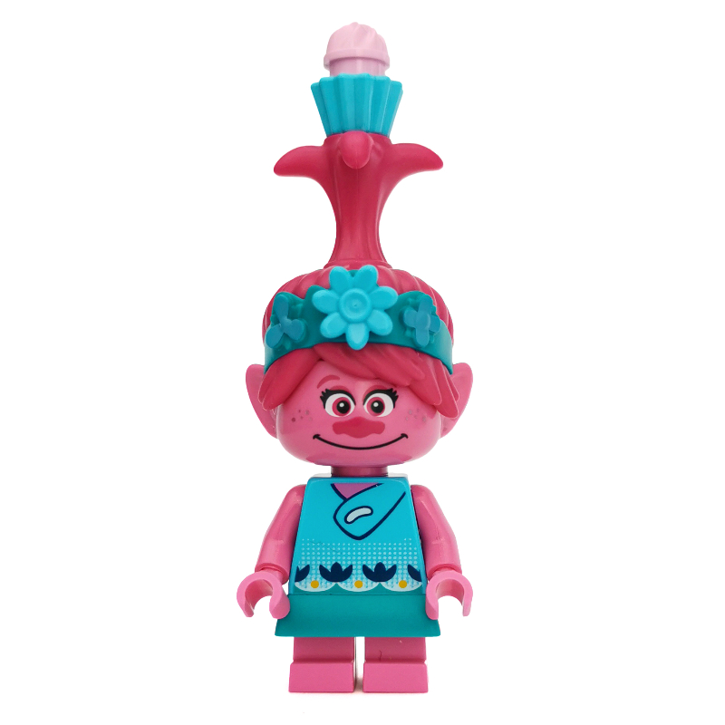 Trolls - coquelicot avec cupcake, tourbillon (Trolls - Poppy with Cupcake, Swirl)
