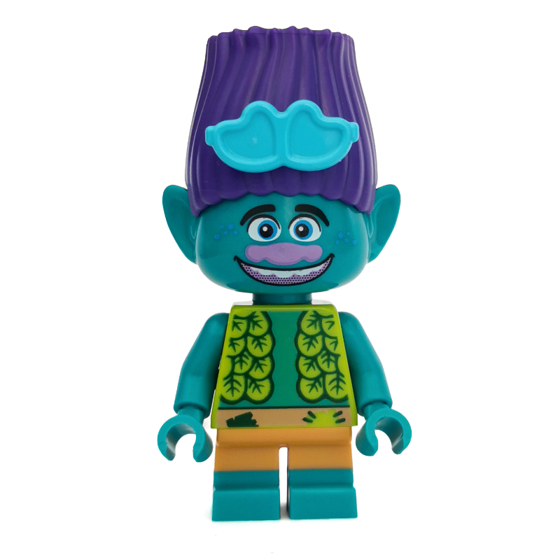 Trolls - branche avec des lunettes de soleil azur moyen (Trolls - Branch with Medium Azure Sunglasses)
