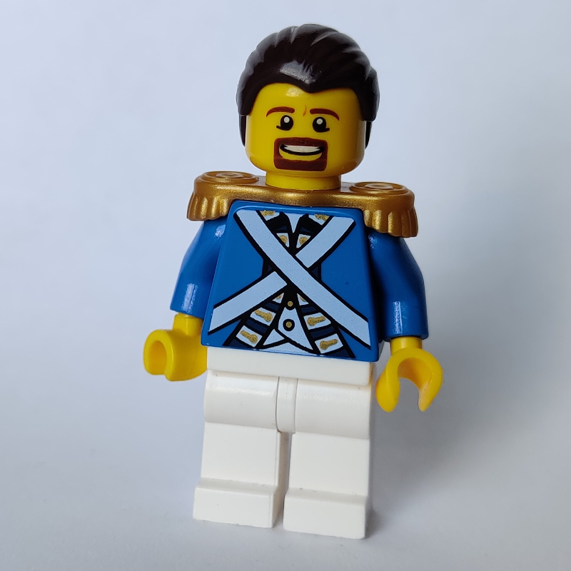 Soldat (manteau bleu) - sergent, bouc brun (Soldier (Bluecoat) - Sergeant, Brown Goatee)