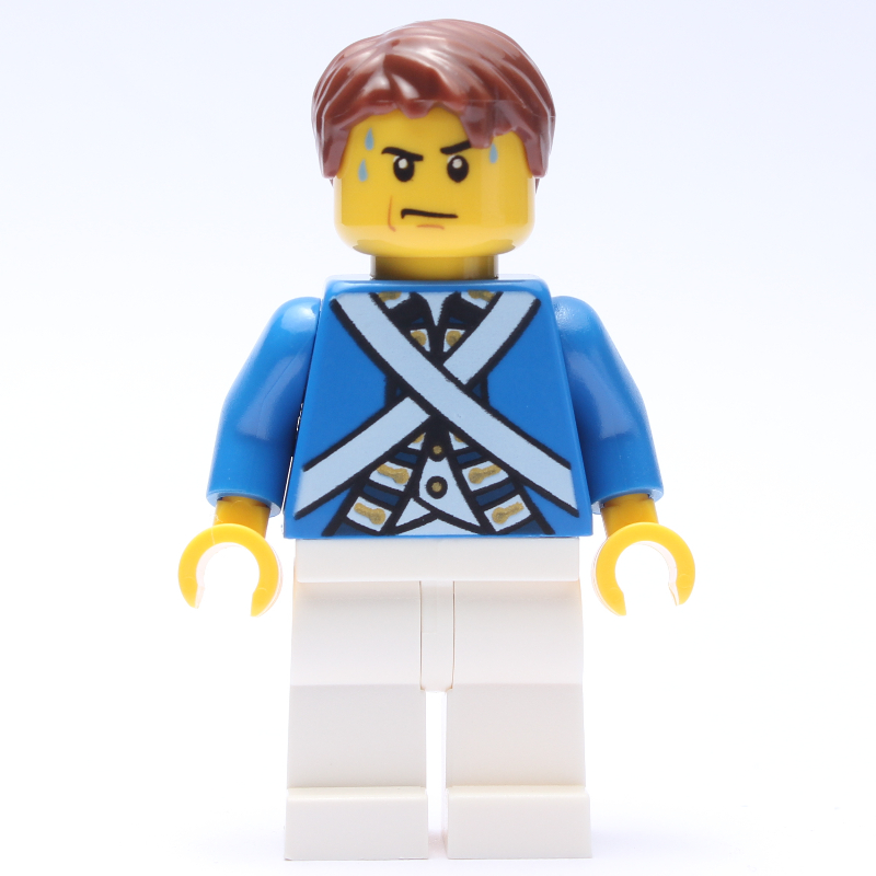 Soldat (bluecoat) - cheveux brun rougeâtre (Soldier (Bluecoat) - Reddish Brown Hair)