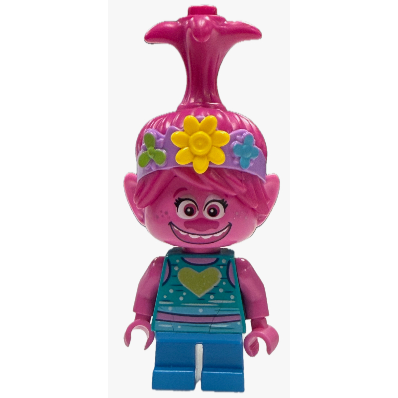 Trolls - coquelicot avec fleur jaune (Trolls - Poppy with Yellow Flower)