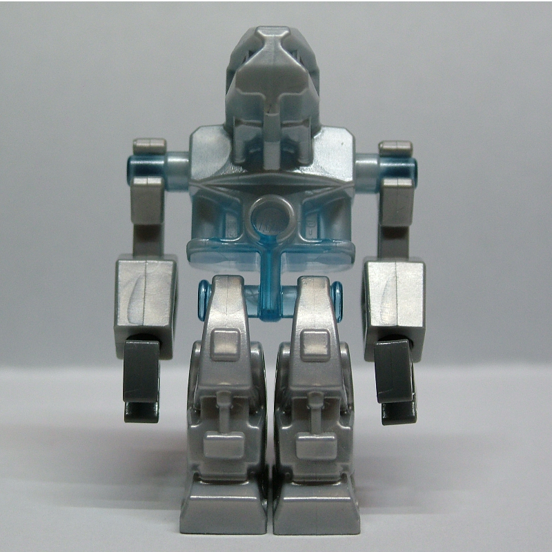 Dévastateur avec torse bleu transparent-médium (Devastator with Trans-Medium Blue Torso)