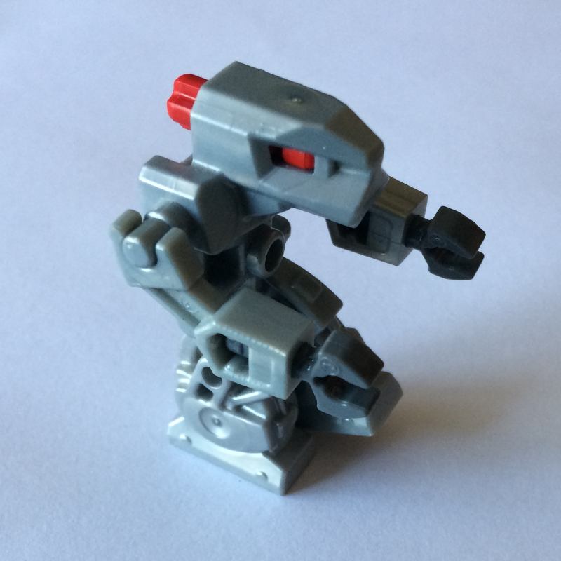 Dévastateur avec torse gris clair perle et yeux rouges (Devastator with Pearl Light Gray Torso and Red Eyes)