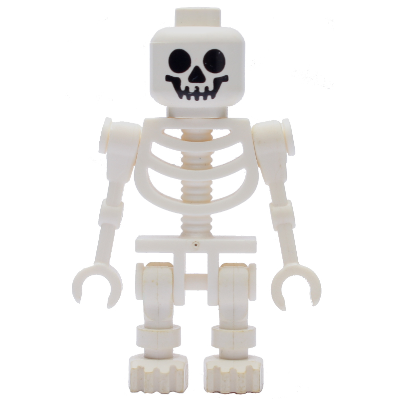 Squelette, visage classique, bras mécaniques droits (tête 3626b) (Skeleton, Standard Face, Straight Mechanical Arms (3626b Head))