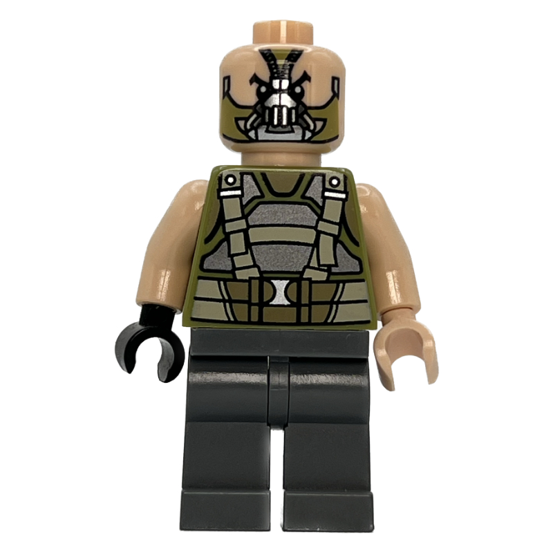 Bane, tête de nougat clair (trilogie de chevalier noir) (Bane, Light Nougat Head (Dark Knight Trilogy))