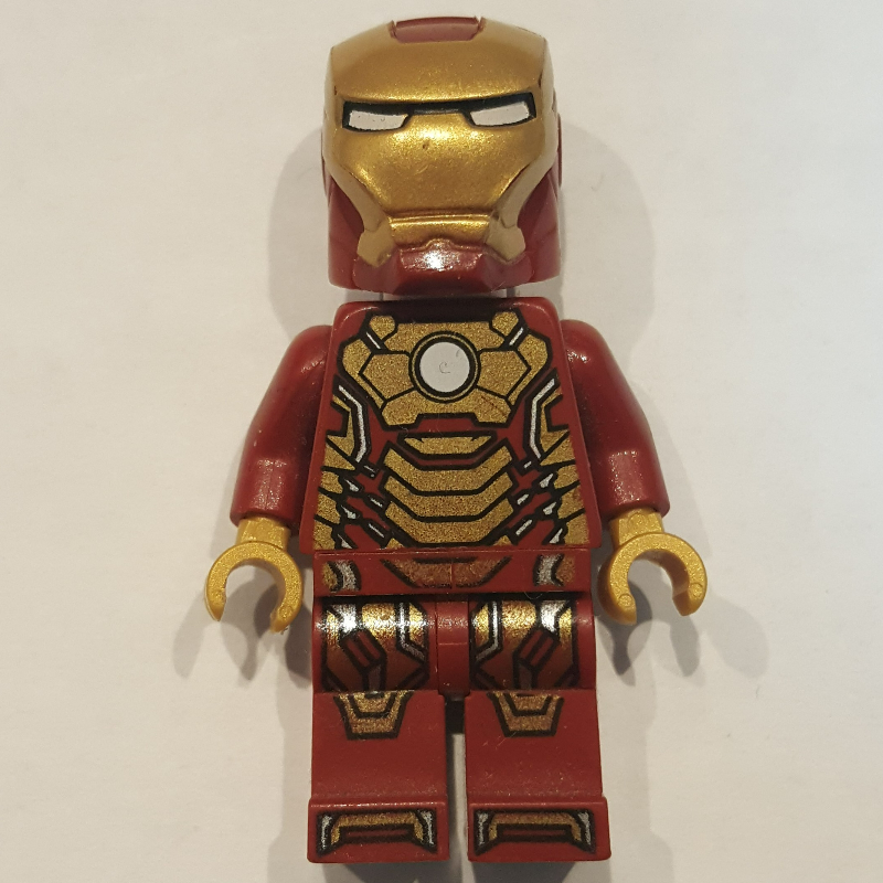 Iron Man marque 42 armure, tête blanche (Iron Man Mark 42 Armor, Plain White Head)