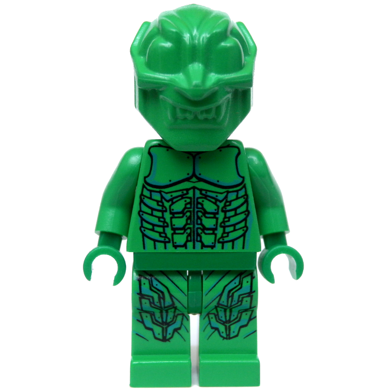 Gobelin vert avec casque non imprimé et support de cou (Green Goblin with Unprinted Helmet and Neck Bracket)