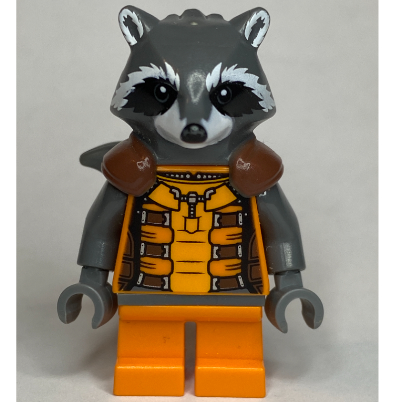 Fusée raton laveur en tenue orange (Rocket Raccoon in Orange Outfit)