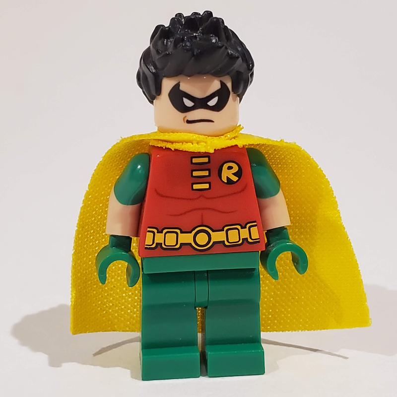 Robe à manches courtes et jambes vertes (Robin with Green Short Sleeves and Legs)