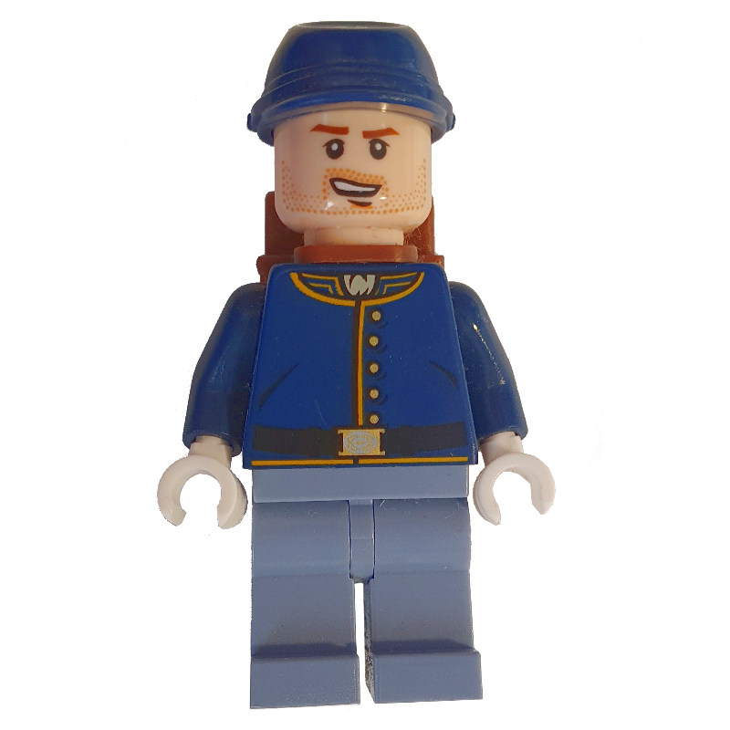 Cavalier soldat - sourire ouvert tordu, sac à dos (Cavalry Soldier - Crooked Open Smile, Backpack)