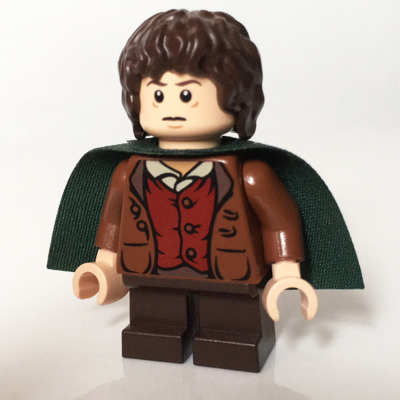 Frodo baggins - cape vert foncé (Frodo Baggins - Dark Green Cape)