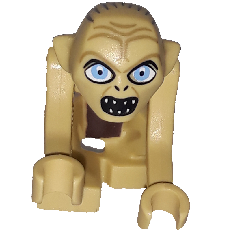 Gollum, yeux ovales (Gollum, Oval Eyes)