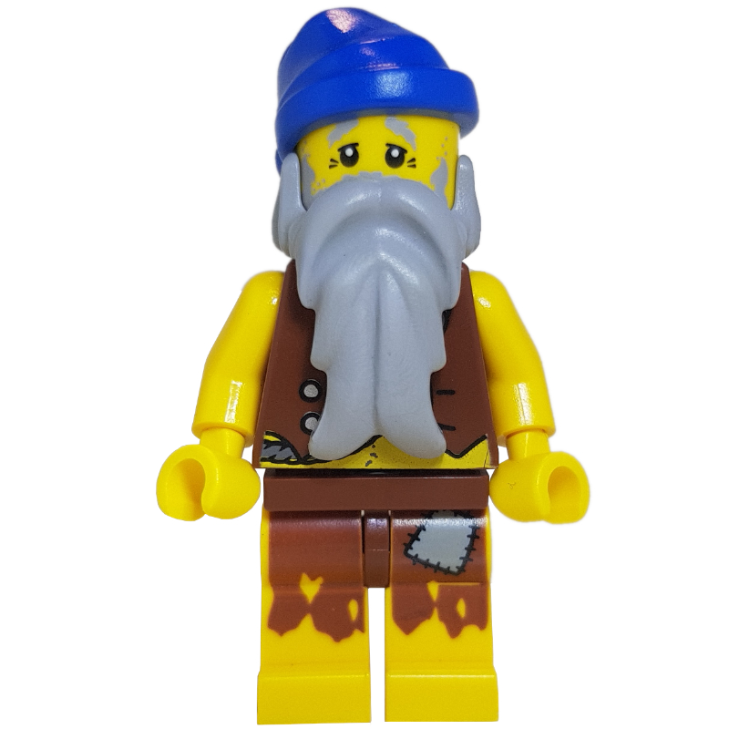 Pirate - tatouage d'ancre, naufragé, bandana bleu (Pirate - Anchor Tattoo, Castaway, Blue Bandana)